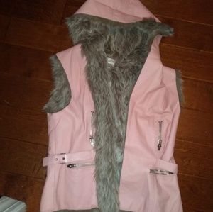 Size 16 leather shell jacket